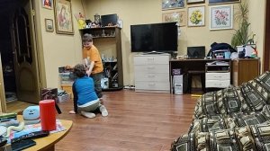 Лев и Тигр кружатся