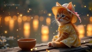 Tiny Cat’s Springtime Countryside Adventure! _ #cat #kitten #cute #gi