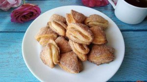 Творожное печенье