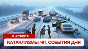 Катаклизмы сегодня 09.04.2025. Новости сегодня, ЧП, катаклизмы за день, события дня