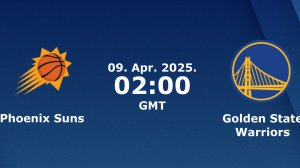 08.04.2025 | Финикс Санз — Голден Стэйт Уорриорз | Suns at Warriors