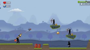 Играю в игру Boom Stick #18. Прохождение 17 уровня в Boom Stick! Простой уровень!