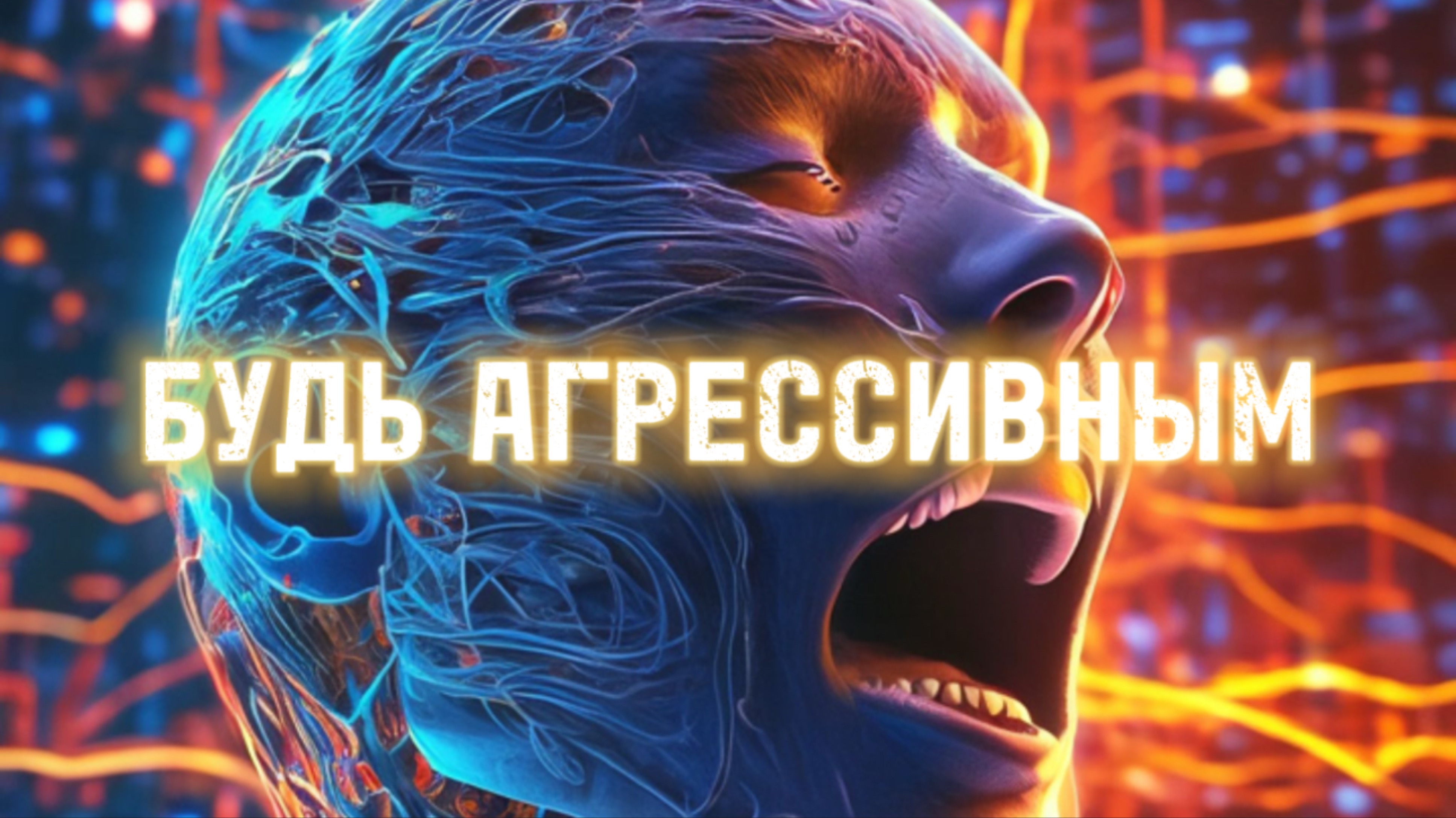 Будь агрессивным! Будь собой.