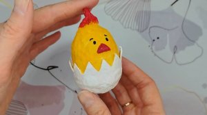 Как сделать цыпленка из ваты. Ватные игрушки своими руками.