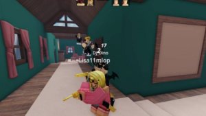 Шериф vs убийц в Roblox играю от первого лица !