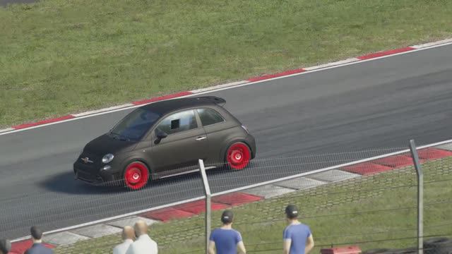 Assetto Corsa EVO. Учу трассу Brands Hatch GP с ботами.