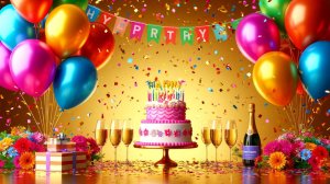 С Днем рождения Поздравляем ! ! !