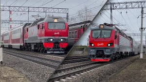 "Двухэтажное комбо"! ЭП20-079 с «Таврией» и ЭП2К-319 с «Сурой»