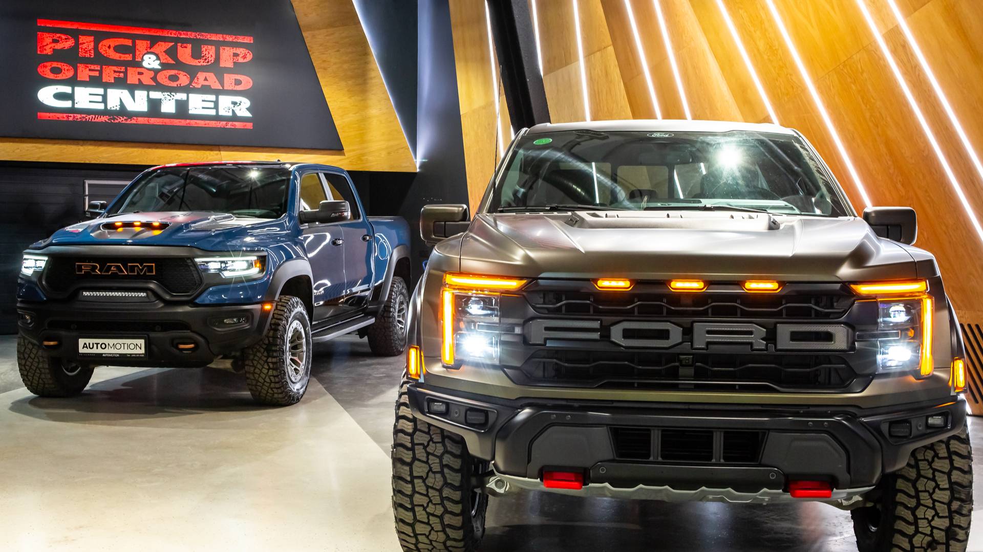 FORD F-150 RAPTOR R и RAM TRX FINAL–КОРОЛИ БЕЗДОРОЖЬЯ! | PICKUP OFFROAD CENTER #ram #ford #offroad смотреть онлайн