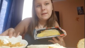 мукбанг#лазанья#вкусняшка#Мари О