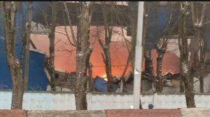 Завод Петрус в Большом Буньково горит😭