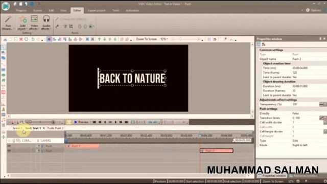 How to Add Amazing Text to Youtube Video with VSDC Free смотреть онлайн