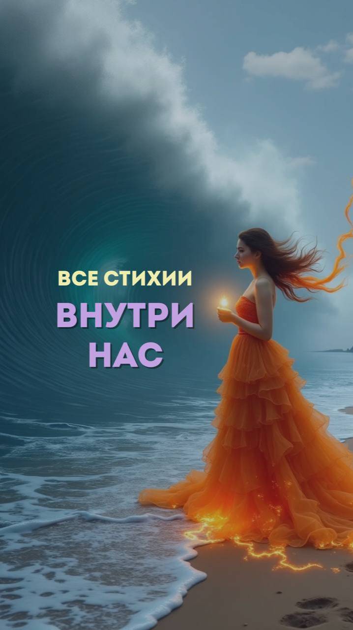 ВСЕ СТИХИИ Огонь, Вода, Воздух, Земля, ВНУТРИ НАС!