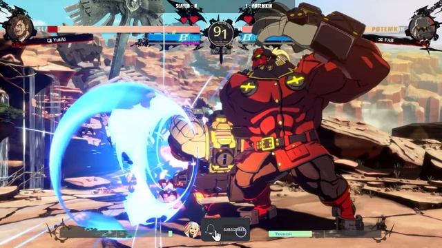 GGST | Yukiki (Slayer) VS FAB (Potemkin) | Guilty Gear Strive High level gameplay