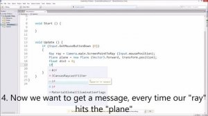 Unity C# Tutorial - Basics: Convert "mousePosition" into World Space Coordinates
