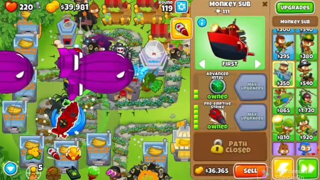 btd6 gameplay( getting the apex plasma master )