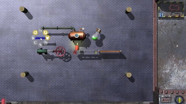 Crazy Machines - Level 10 ''Mobile flame'' 🕯⚗
