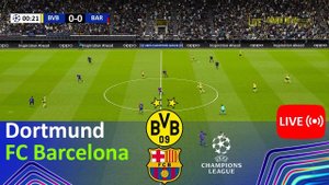 Футбол. Барселона vs Боруссия Дортмунд l Лига Чемпионов. Хайлайты.