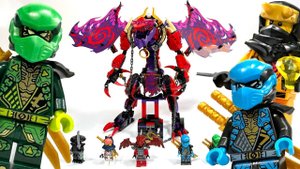 Я собрал LEGO Ninjago 71832 Громовой дракон Хаоса - ASMR сборка