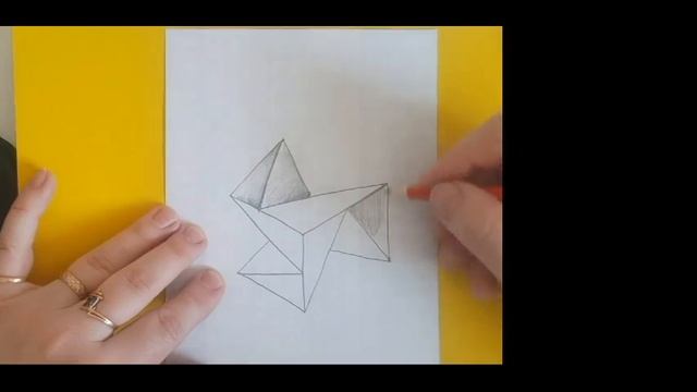 Рисуем иллюзия (44), легко и просто смотреть онлайн