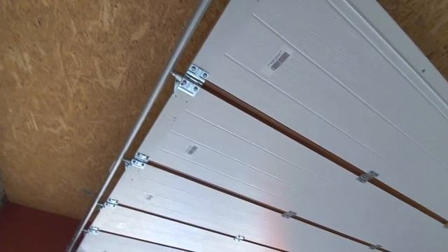 Гаражные секционные ворота (1)