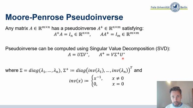 03 Linear Models - Machine Learning - Winter Term 20/21 - Freie Universität Berlin UPDATE