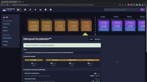 Mempool Accelerator™️ teaser demo with k3tan