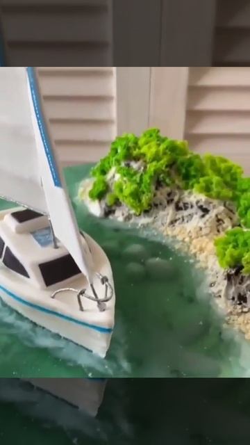 Оформление торта. Морской стиль смотреть онлайн