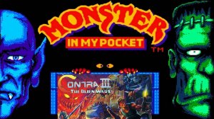 Monster in My Pocket, Contra III: The Alien Wars | смотрим игры | Белка и Monster