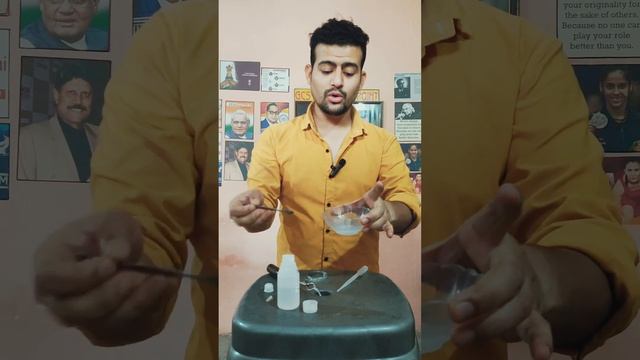 Burning of magnesium ribbon  Magnesium oxide is basic in natureScience experimentChemistry