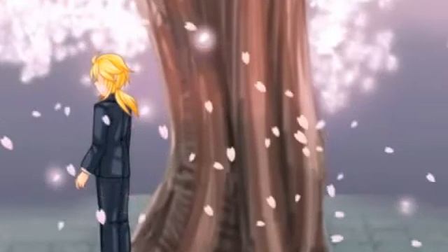 【Rin y Len Kagamine】 【Yume Sakura】PV смотреть онлайн