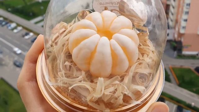 Мандарин из мыла. Ручная работа смотреть онлайн