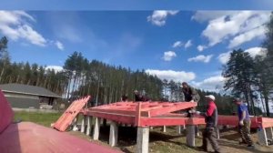 каркасный дом 17 на 10