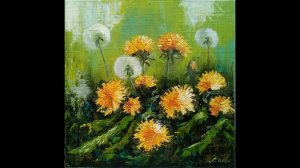 Картины маслом с цветами. Интерьер оригинален и красив!