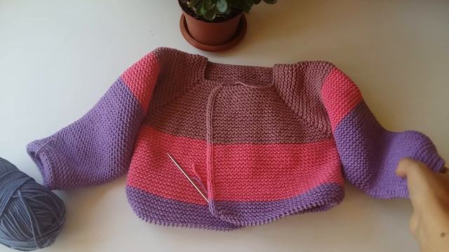 Продвижения детского кардигана. Заготовки на зиму. смотреть онлайн