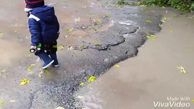 Осень :счастье в лужах смотреть онлайн