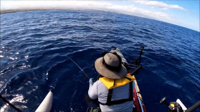 Aquahunters Big Island Kayak Fishing-Amberjack and BarraCuda смотреть онлайн