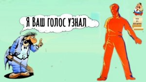 Я ВАШ ГОЛОС УЗНАЛ