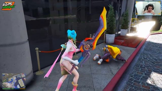 Skin Tết Violet 2019 Pháo Hoa Neon NGOÀI ĐỜI THỰC | Thánh Bựa Vlog смотреть онлайн