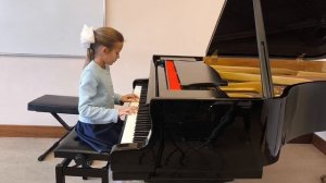 Казьмина Екатерина. И. Кригер. Менуэт ля-минор. К. Вилтон. Сонатина до-мажор.