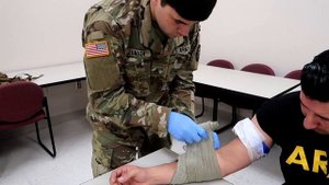 Emergency Trauma Bandage (ETB) | 68W (Combat Medic) AIT Skills Validation