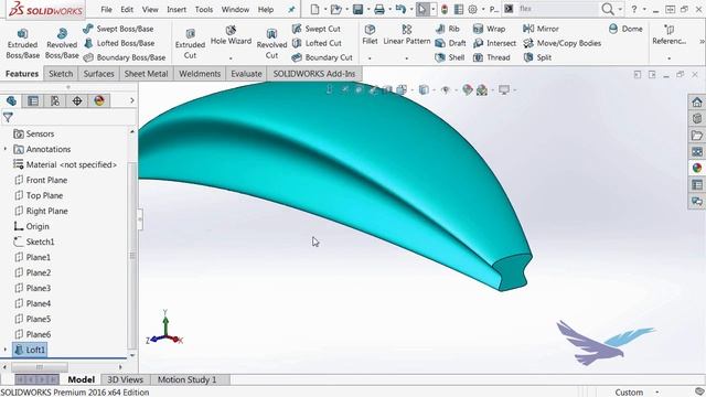Proportional Spline in SOLIDWORKS смотреть онлайн