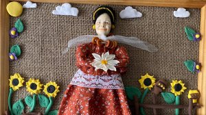 Тонировка лица из полимерной глины сухой пастелью.