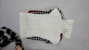 36192 Свитера женские тонкие, 5пак, , секонд (cream/extra) оптом
