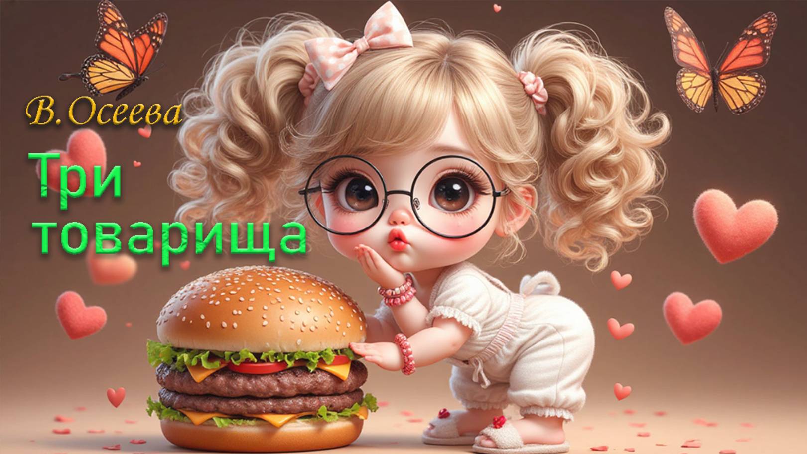 А Володя ничего не спросил. Он протянул бутерброд товарищу: – Бери, ешь!..