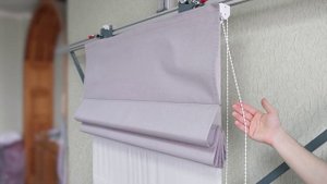 Управление двойной римской шторой «Твинс» день-ночь One Touch