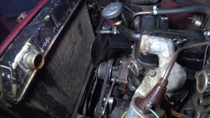 Москвич. Москвич 408 ИЭ. Знакомства с Космичём. Устарнили тёчь помпы, завели. День третий. Часть 12