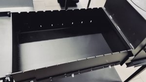 Мангал с печкой и крышкой столом