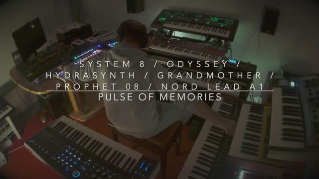 System 8 ⧸ Hydrasynth ⧸ Odyssey ⧸ Grandmother ⧸ Prophet 08 ⧸ Nord Lead A1 ＂Pulse of Memories＂