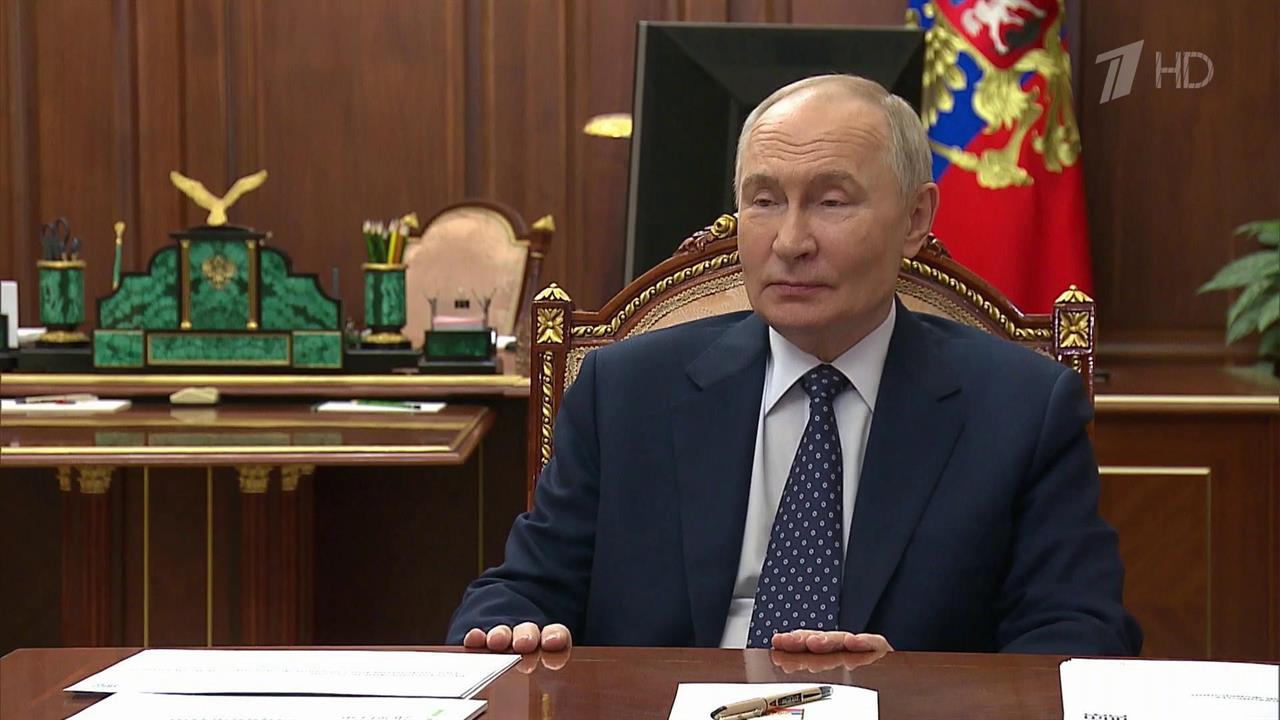 Гендиректор "ДОМ.РФ" Виталий Мутко рассказал президенту о ситуации в жилищном строительстве